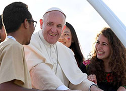 Papa Francesco ai giovani di Abruzzo e Molise