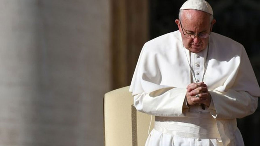 Con Papa Francesco in preghiera per la pace