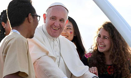 Papa Francesco ai giovani di Abruzzo e Molise